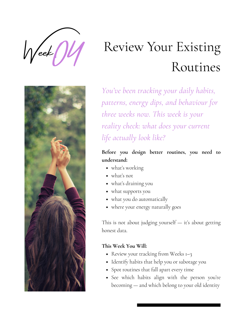 The 12-Week Workbook That Will Quiet Your Mind, Build Self-Worth, Fix Your Routines, Upgrade Your Identity, and Change Your Life