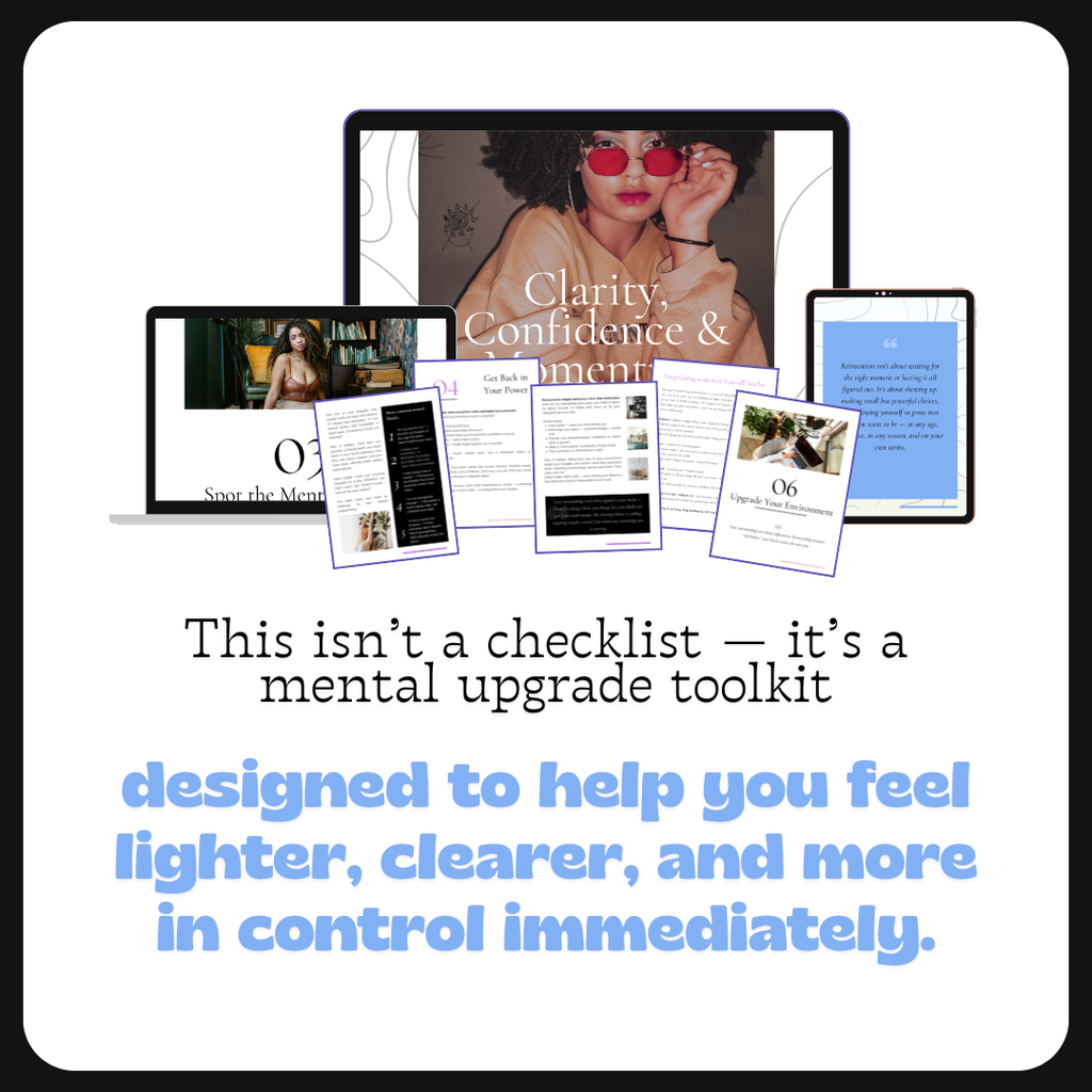 Psychology-based self-help guides for women who want confidence, clarity, and real life transformation. Actionable worksheets designed to break patterns, reduce stress, and build lasting habits