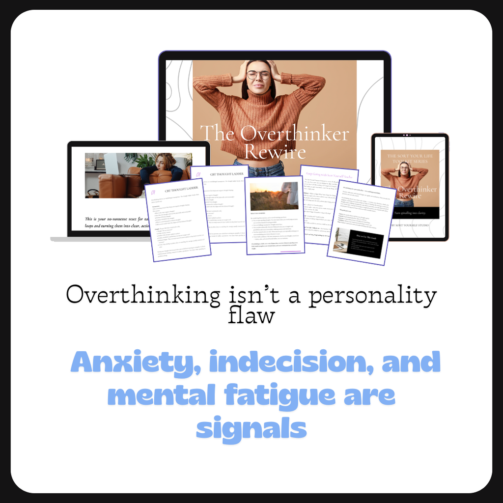 Psychology-based self-help guides for women who want confidence, clarity, and real life transformation. Actionable worksheets designed to break patterns, reduce stress, and build lasting habits